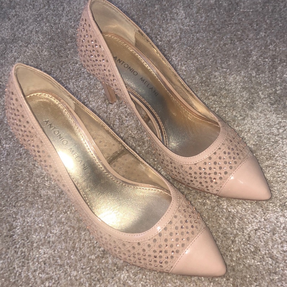 rhinestone heels